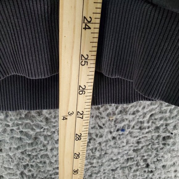 Calvin Klein Jacket Womens Medium Black Soft Touch Fleece Full Zip Jacket - Picture 5 of 9